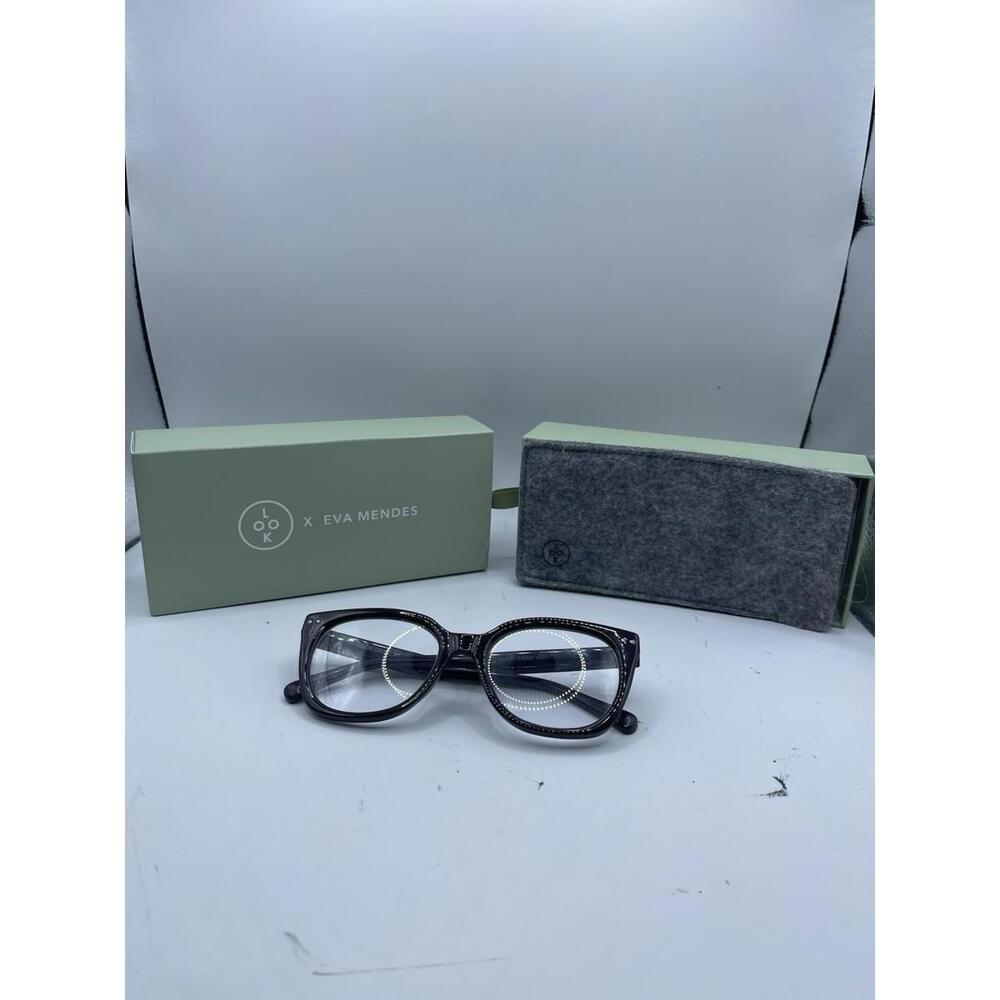 Look Optic Evita Shiny Marooon Cateyes Lr02p +1.00 Progressive Readers 52-18-140